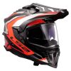 LS2 MX701 EXPLORER-06 CARBON FRONTIER adventure helma oranžová vel.3XL